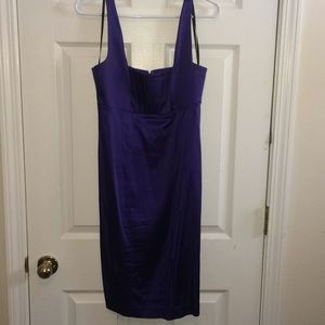 Calvin Klein 6 cocktail dress with pleated detail